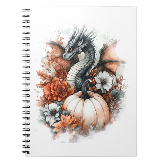 Dragon Land Pumpkin Anteckningsbok (Framsidan)