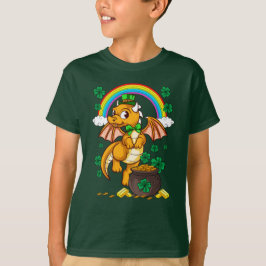 Dragon Leprechaun St patricks day Irish T Shirt