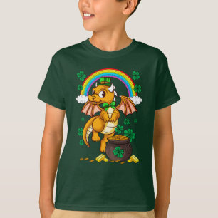 Dragon Leprechaun St patricks day Irish T Shirt