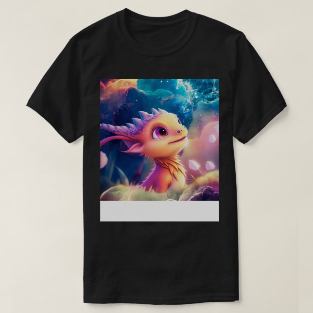 Dragon Lilly T Shirt (Design framsida)