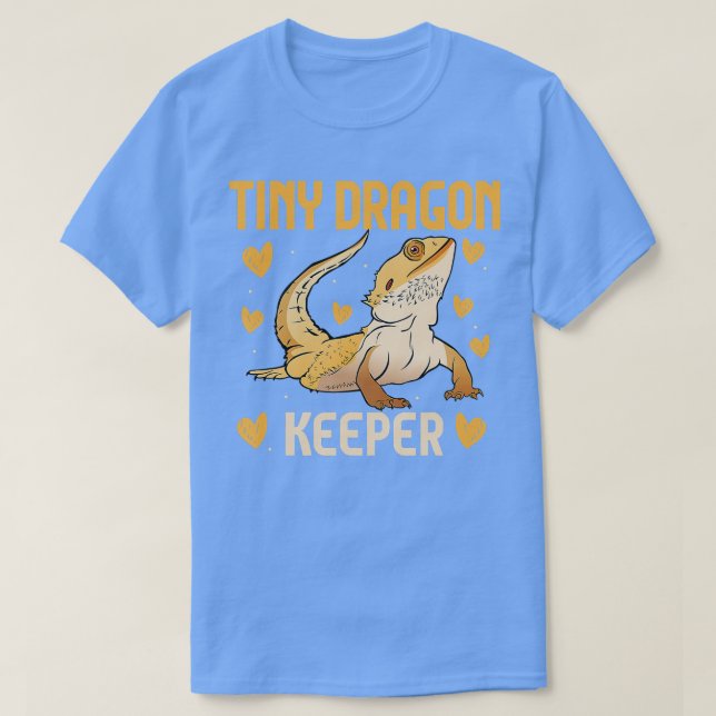 Dragon Lizard Tiny Dragon Keeper Herpetolo T Shirt (Design framsida)