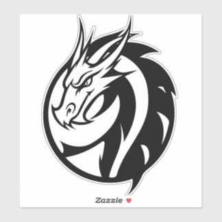 Dragon Logotyp Vinyl Sticker Klistermärken