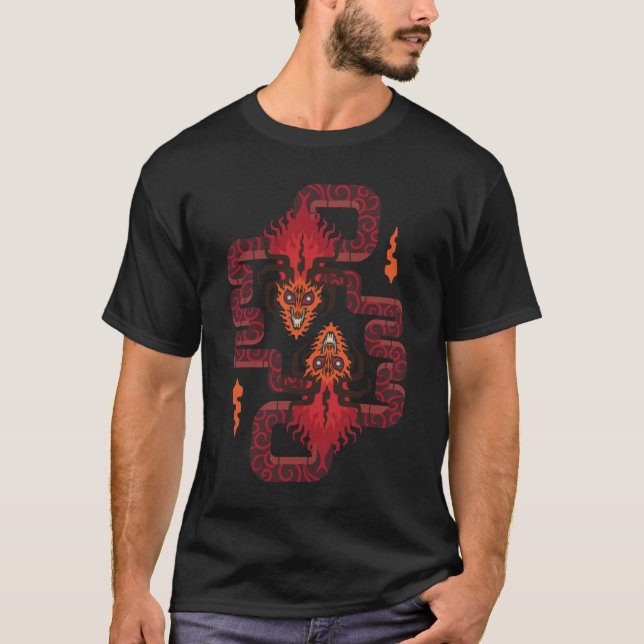 Dragon Loop T Shirt (Framsida)