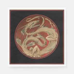 Dragon Lore - Art nouveau Pappersservett