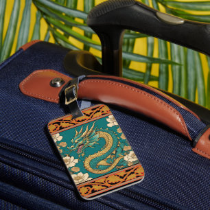 Dragon Luggage Tag Bagagebricka