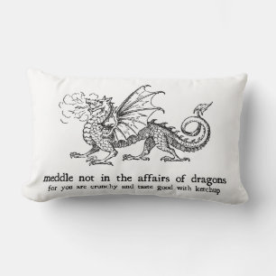 Dragon Lumbar Pillow Lumbarkudde