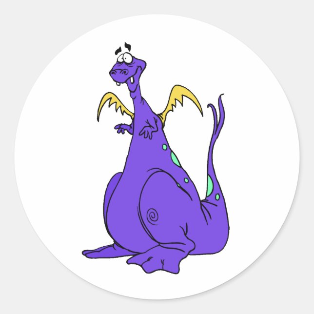 Dragon Magic 28 Runt Klistermärke (Framsida)