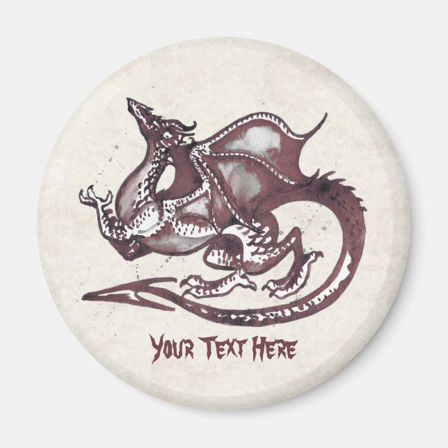 Dragon Magnets Magnet (Framsidan)