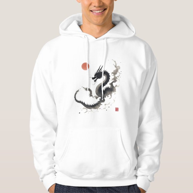 Dragon Manar Hoodies & Sweatshirtss Hoodie (Framsida)
