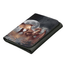 Dragon & Måne Fantasy Art