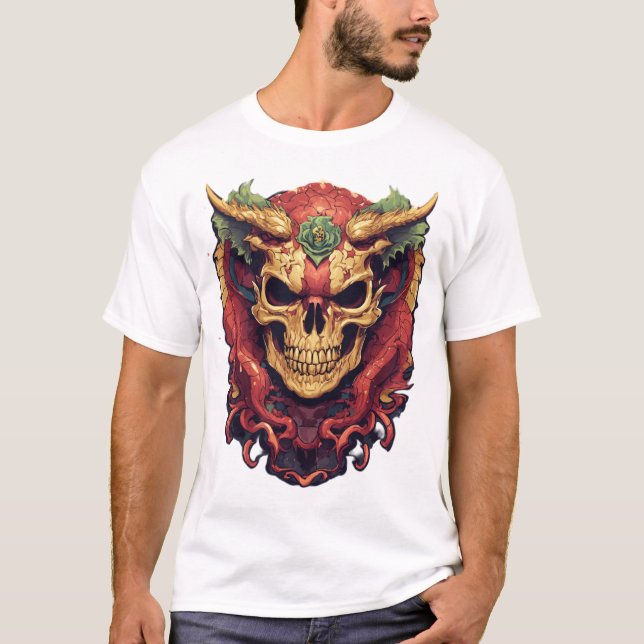 Dragon Mascot T Shirt (Framsida)