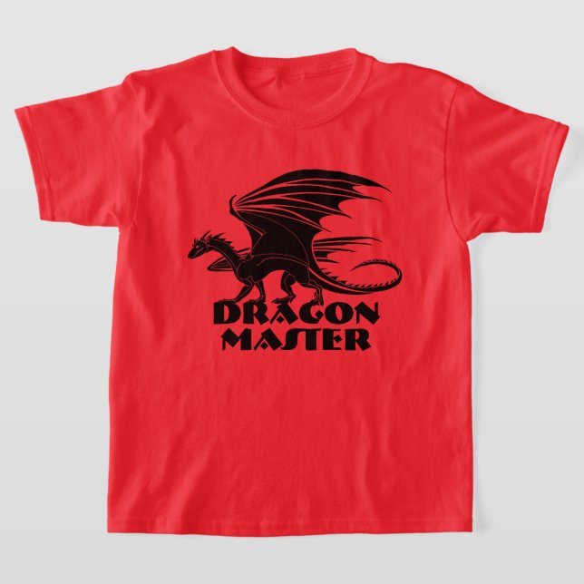 Dragon Master T Shirt (Laydown)