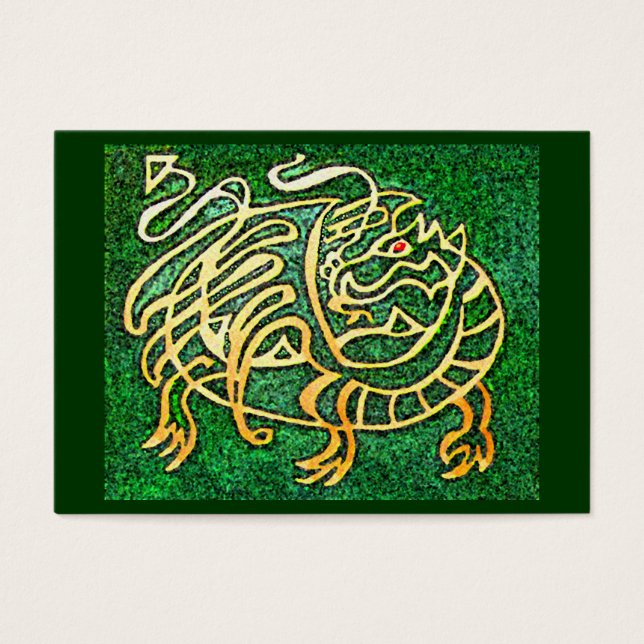 Dragon maze visitkort (Framsidan)