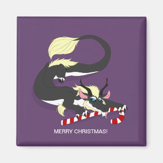 DRAGON MED CANDY CANE MAGNET