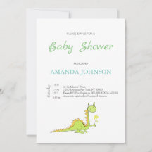 Dragon med en blomma