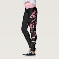 Dragon med minimalistisk Rosa Black Iridescent Sca