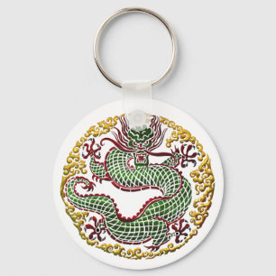 Dragon Medallion Nyckelring