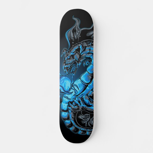 Dragon Mini Skateboard Bräda 18,5 Cm (Framsida)