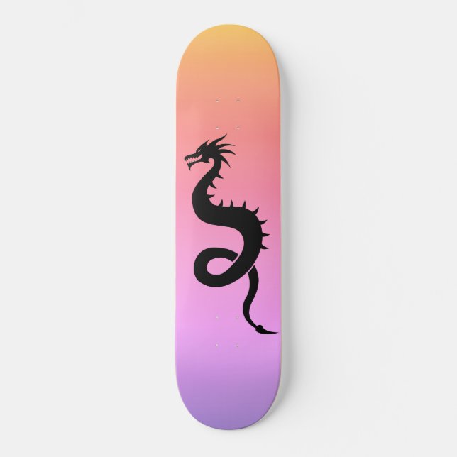 Dragon Mini Skateboard Bräda 18,5 Cm (Framsida)