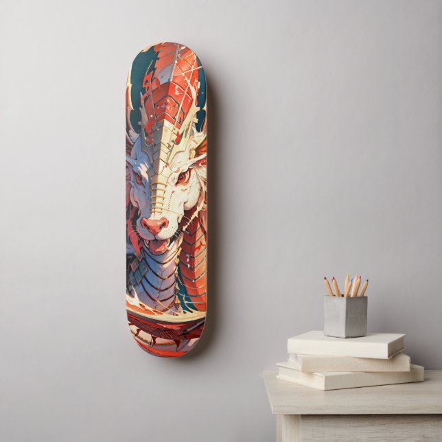 Dragon Mini Skateboard Bräda 18,5 Cm (Väggkonst)