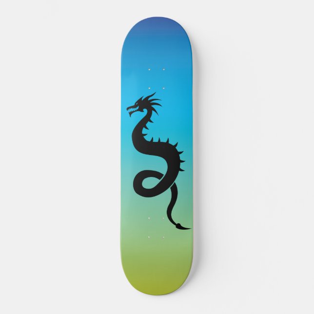 Dragon Mini Skateboard Bräda 18,5 Cm (Framsida)