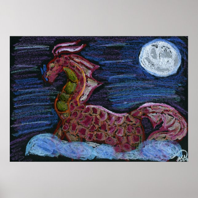 Dragon-moln Poster (Framsidan)