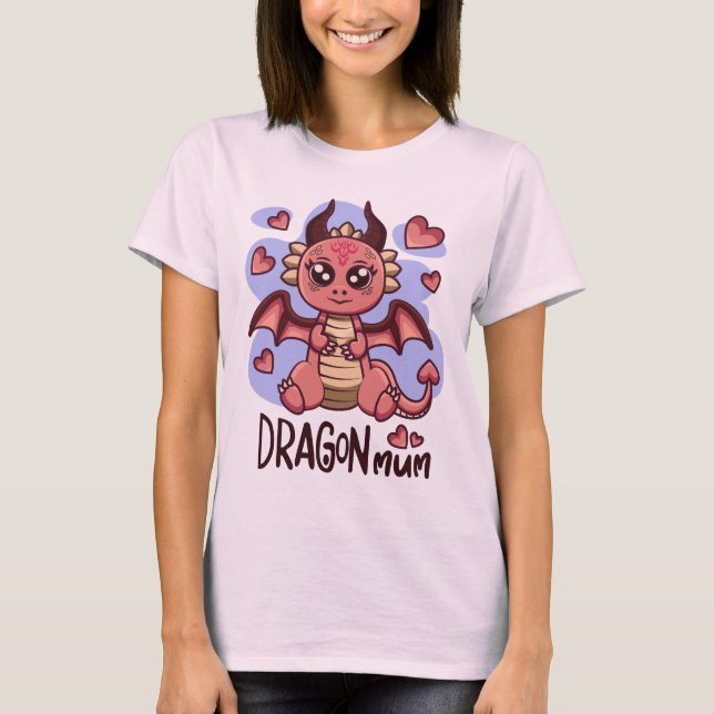 Dragon Mor Shirt T Shirt (Framsida)