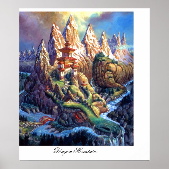 Dragon Mountain Poster (Framsidan)