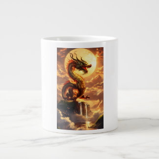 "Dragon Mugg: Sip with Strength and Stil" Jumbo Mugg