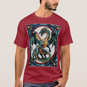 Dragon Mythical Masterbit, glastört, majestätiskt T Shirt