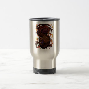Dragon (Namnteckning design) Resemugg