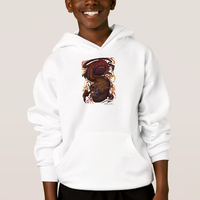 Dragon (Namnteckning design) Tee (Framsida)