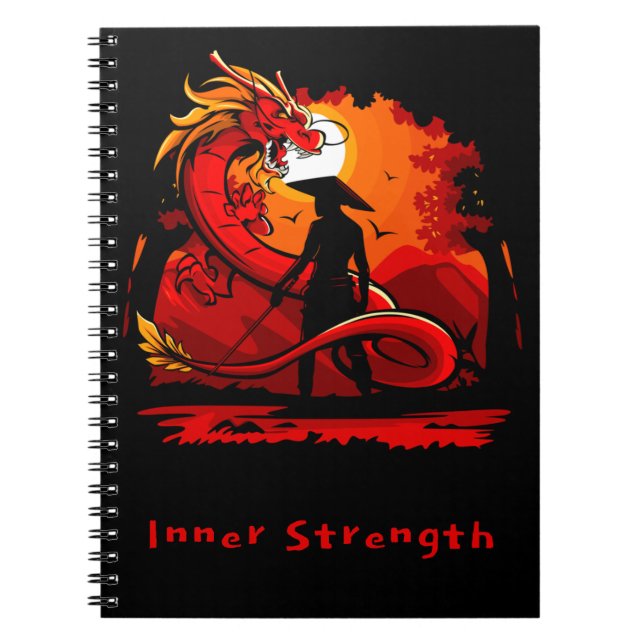 Dragon Notebook Anteckningsbok (Framsidan)