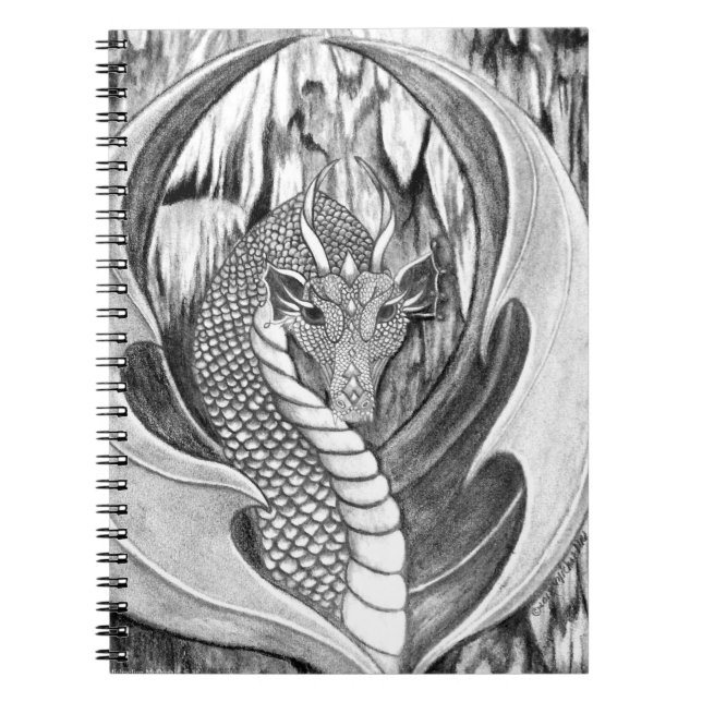 Dragon Notebook Anteckningsbok (Framsidan)