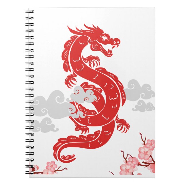 Dragon Notebook Anteckningsbok (Framsidan)