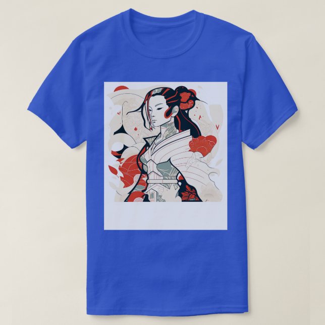 Dragon och Girl T Shirt (Design framsida)