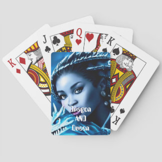 Dragon och Hans Queen-Classic-spelkort Casinokort