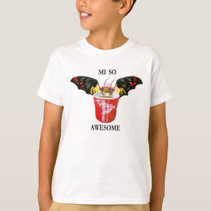 Dragon och Kinesiska Kopp Tee