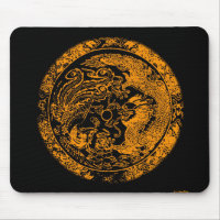 Dragon och Phoenix Mousepad