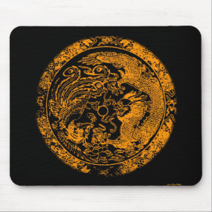 Dragon och Phoenix Mousepad Musmatta