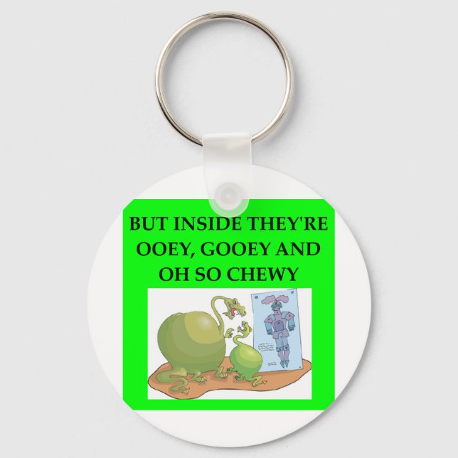 DRAGON och riddare Nyckelring (Framsida)