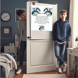 Dragon och St. George Poster