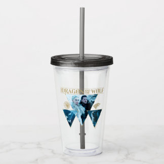 Dragon och Vargen Daenerys & Jon Graphic Take Away Mugg