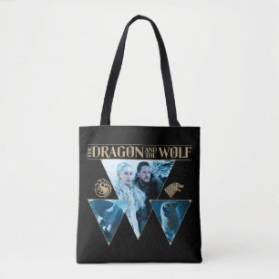 Dragon och Vargen Daenerys & Jon Graphic Tygkasse