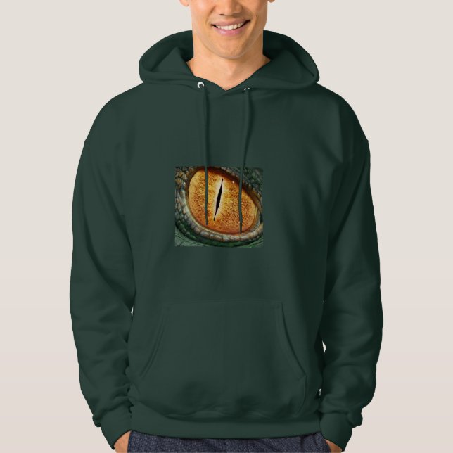 DRAGON ÖGA DESIGNS HOODIE (Framsida)