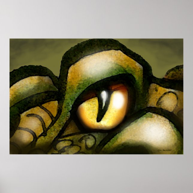 Dragon Öga Poster (Framsidan)