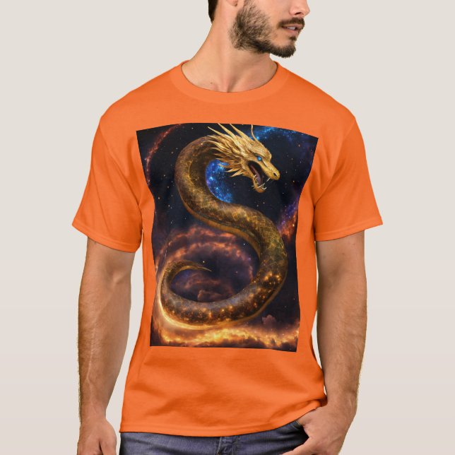 Dragon on Fire - Släpp loss Inferno T Shirt (Framsida)