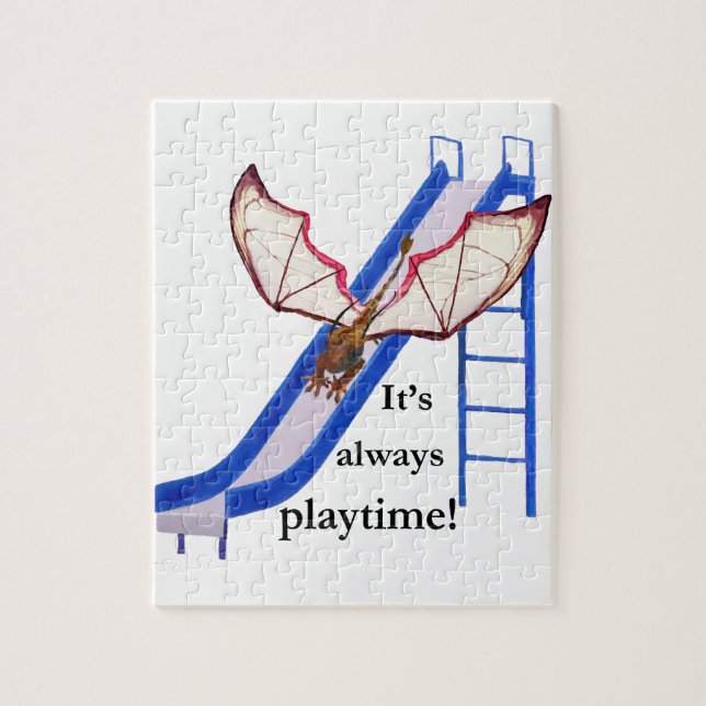 Dragon on Slide Pussel (Vertikal)