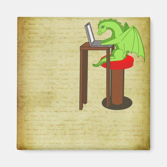 Dragon ord magnet (Framsidan)