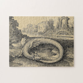 Dragon Ouroboros Serpent Pussel